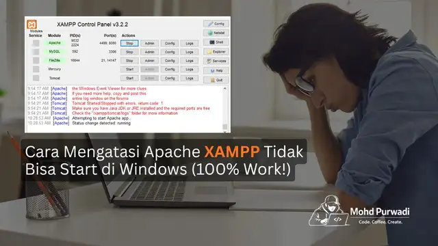 Cara Mengatasi Apache XAMPP Tidak Bisa Start